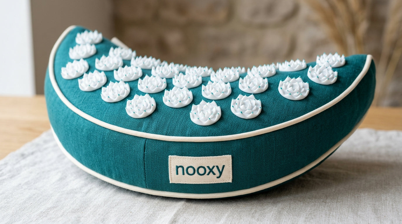 nooxy™ Akupressur-Set – Dein 15-Minuten-Reset für Nacken & Rücken