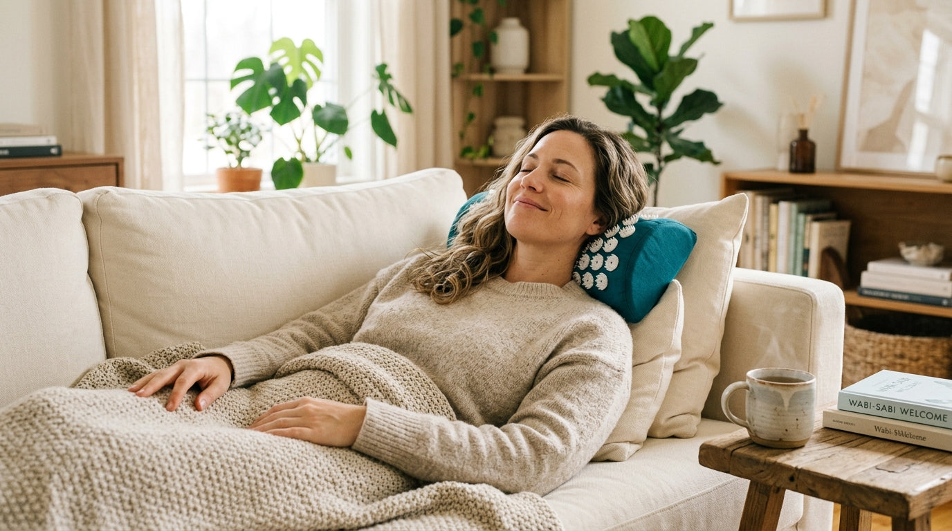 nooxy™ Akupressur-Set – Dein 15-Minuten-Reset für Nacken & Rücken
